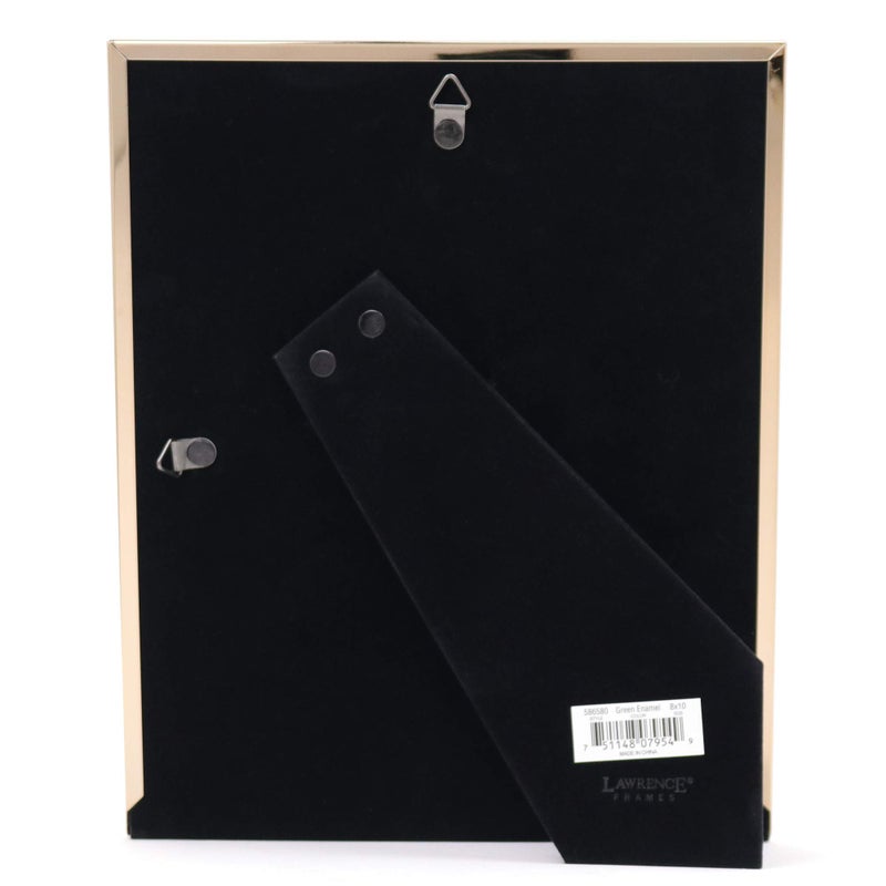 Lawrence Frames 586580 Polished Enamel Picture Frame, 8x10, Green - Image 3